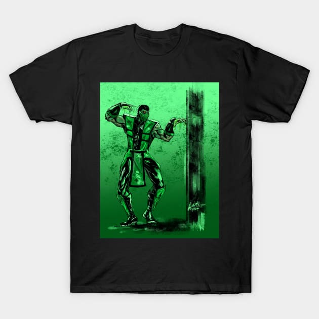 Reptile T-Shirt by Art Of Lunatik